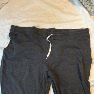 Dark Gray Jogger Pants with Drawstring